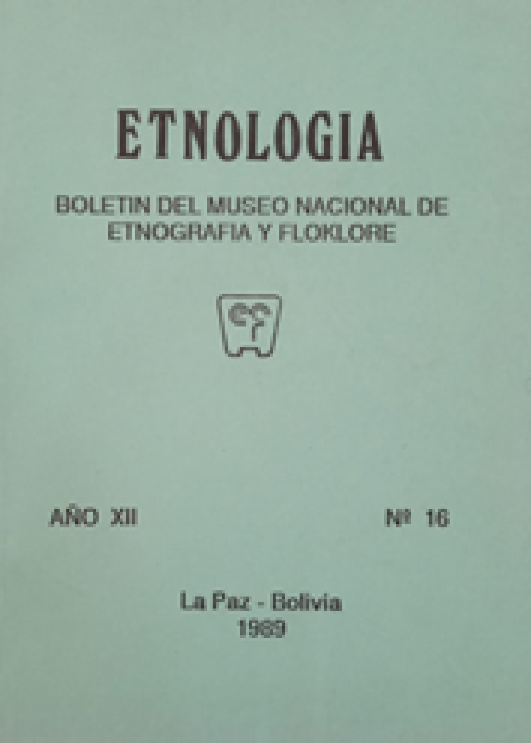 imagen del post ETNOLOGIA BOLETIN MUSEF N 16.