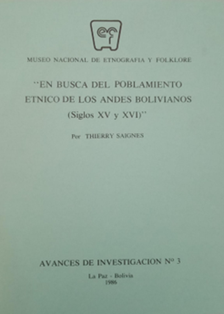 imagen del post EN BUSCA DEL POBLAMIENTO ETNICO DE LOS ANDES BOLIVIANOS.