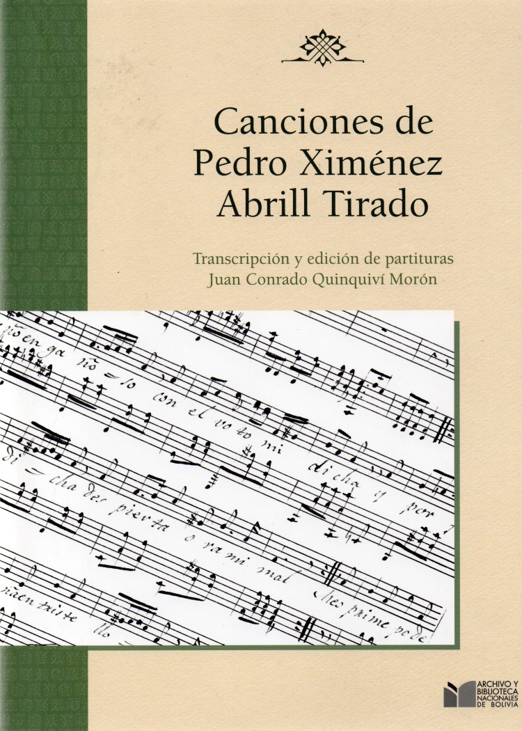imagen del post CANCIONES DE PEDRO XIMÉNEZ ABRILL TIRADO