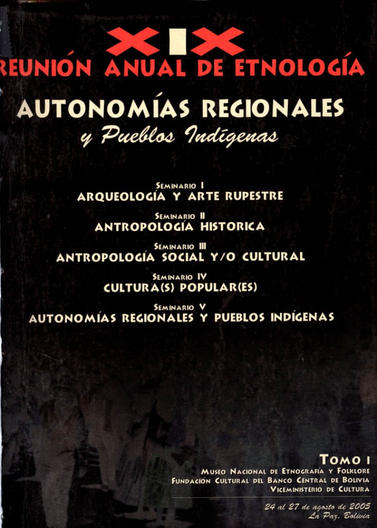 imagen del post XIX REUNIÓN ANUAL DE ETNOLOGÍA 2005 (TOMOS I Y II)