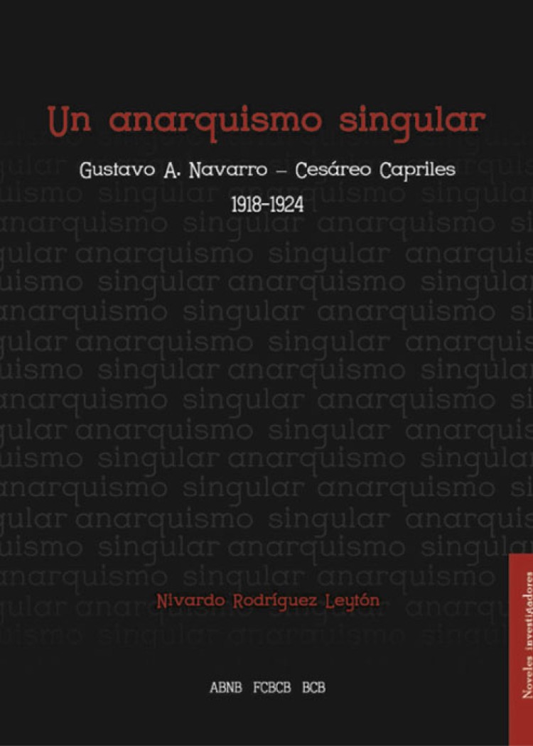 imagen del post UN ANARQUISMO SINGULAR. GUSTAVO A. NAVARRO-CESÁREO CAPRILES 1918-1924