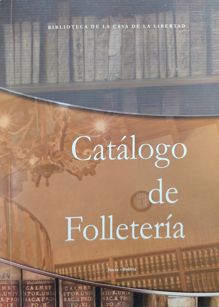 imagen del post CATÁLOGO DE FOLLETERÍA DE LA BIBLIOTECA CASA DE LA LIBERTAD