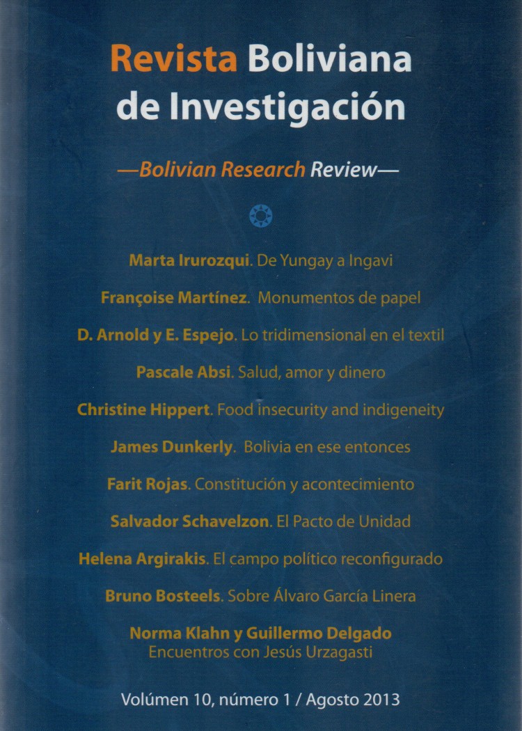 imagen del post REVISTA BOLIVIANA DE INVESTIGACIÓN. BOLIVIAN RESEARCH REVIEW