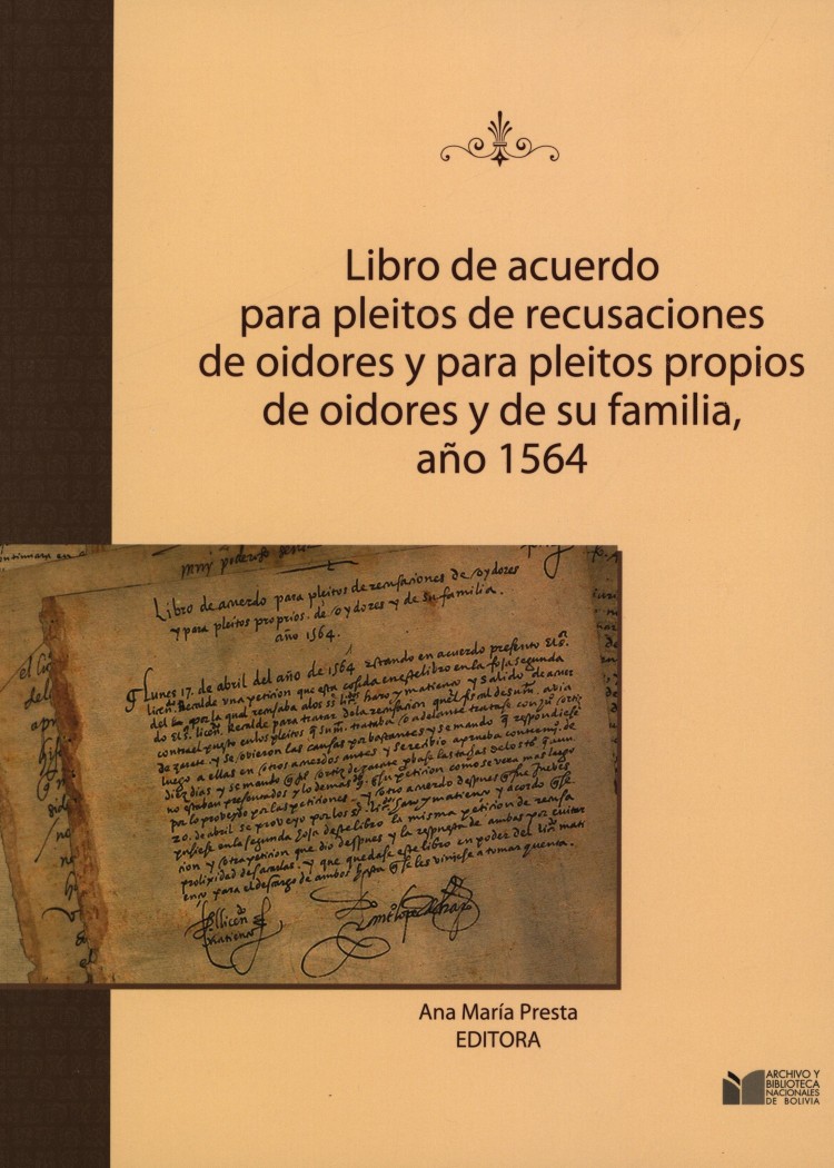 imagen del post LIBRO DE ACUERDO PARA PLEITOS DE RECUSACIONES DE OIDORES Y PARA PLEITOS PROPIOS DE OIDORES Y DE SU FAMILIA, AÑO 1564